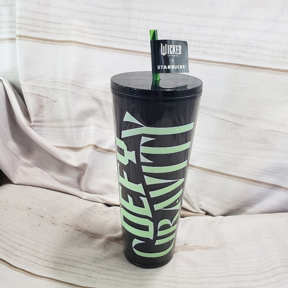Starbucks x Wicked Limited Edition Tumbler Defy Gravity Elphaba Glow In The Dark - Picture 10 of 10